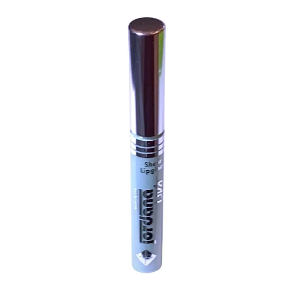 Jordana Sheer Lip Gloss Mint Green Sheer Clear Lip Color No. 11 Tube Makeup